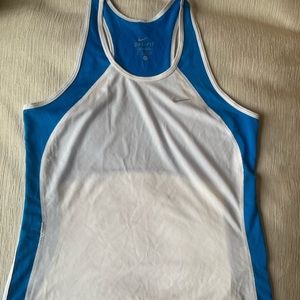 Women’s Nike dri-fit racer running tank top